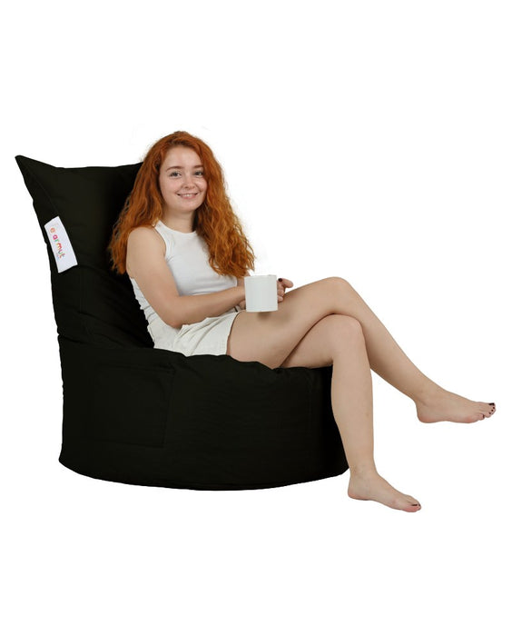 Fotoliu de Gradina Bean Bag Asi Home Balina - Negru