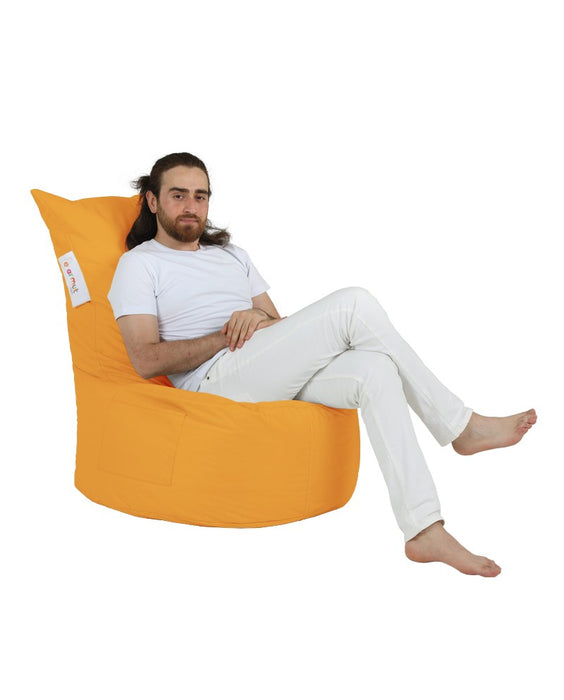 Fotoliu de Gradina Bean Bag Asi Home Balina - Portocaliu