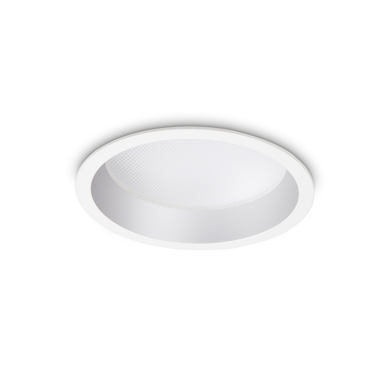 Spot Încastrat Ideal Lux Deep, Alb, LED, Ø16 cm