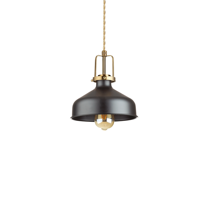 Lustra ERIS Ideal Lux, E27 max 1 x 42W, D 330 x H min 520 / max 2150 mm, Negru