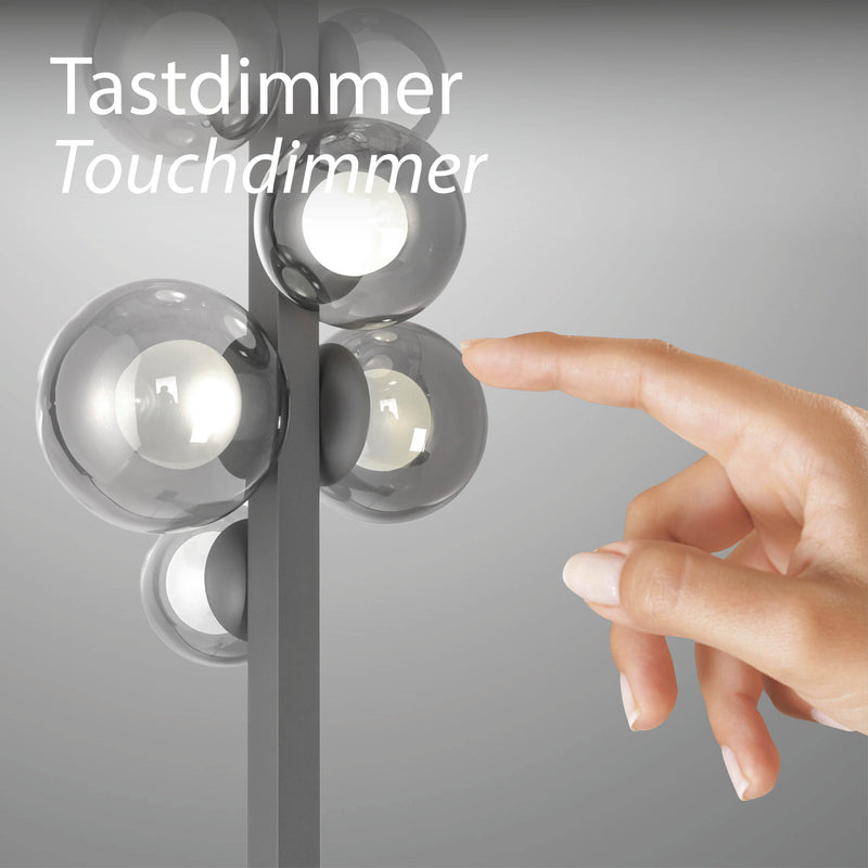 Lampadar Paul Neuhaus 12xLED Gri