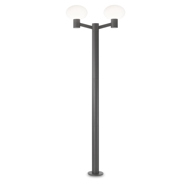Lampadar CLIO Ideal Lux, E27 max2 x 42W, Antracit