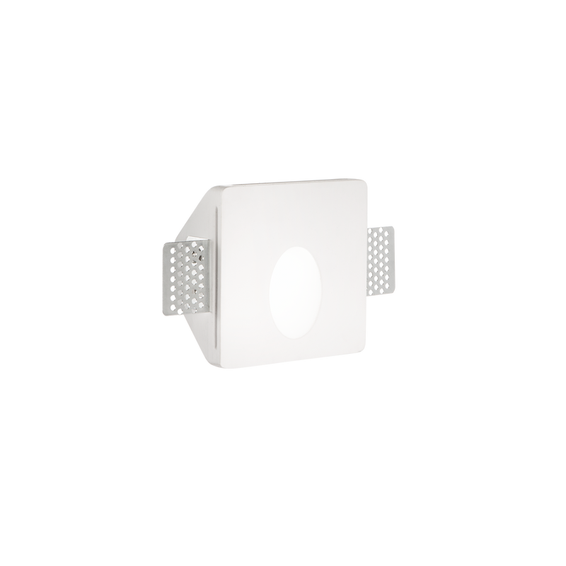 Spot Încastrat Ideal Lux Walky, Alb, LED, Ø10 cm