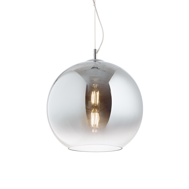 Lustra NEMO Ideal Lux, E27 max 1 x 60W, D40, Crom | Fumuriu