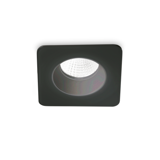 Spot Încastrat Ideal Lux Room-65, Negru, LED, Ø10 cm