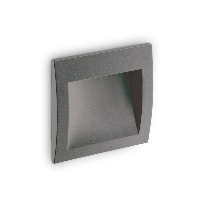 Spot Încastrat Ideal Lux Wire, Antracit, LED, Ø14 cm
