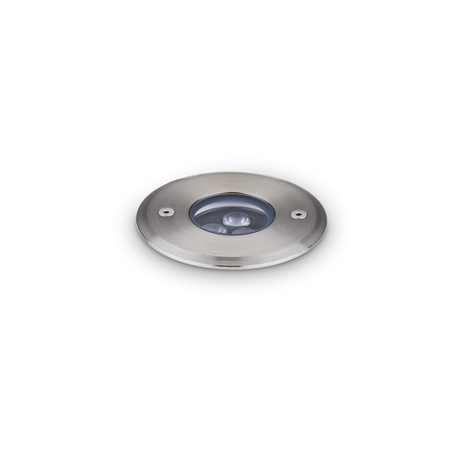 Spot Încastrat Ideal Lux Floor, Oțel, LED, Ø9 cm, 3W