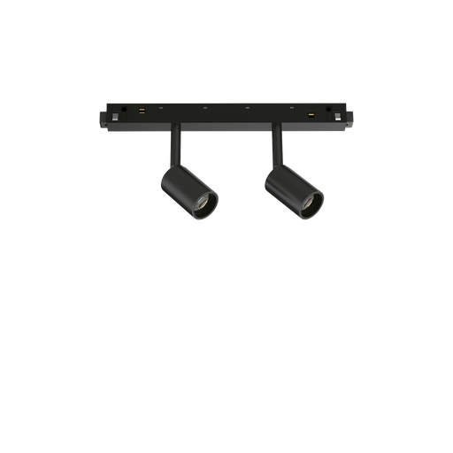 Profil LED Ideal Lux Ego, Negru, LED, Ø22.3 cm, 5W, H9.5 cm