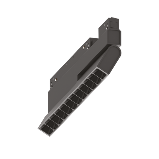 Profil LED Ideal Lux Ego, Negru, LED, Ø28.3 cm, 13W