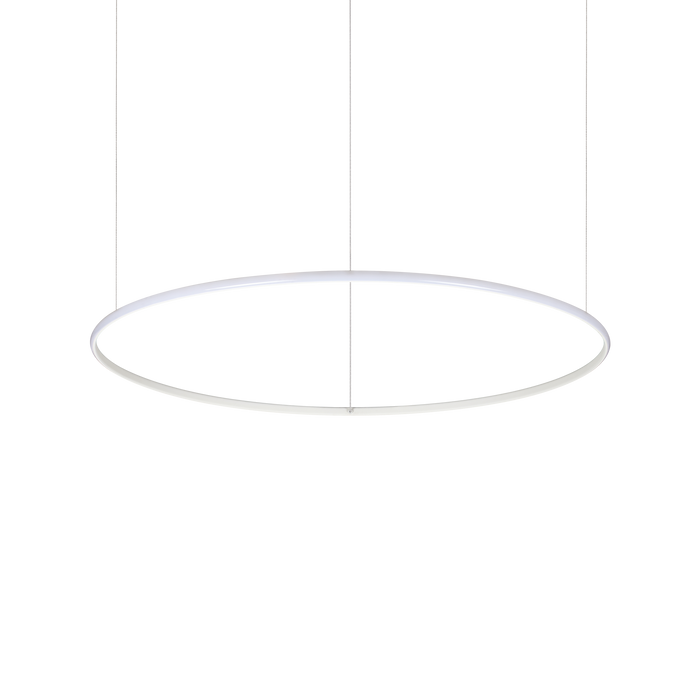 Lustra HULAHOOP Ideal Lux, LED 46W, Alb