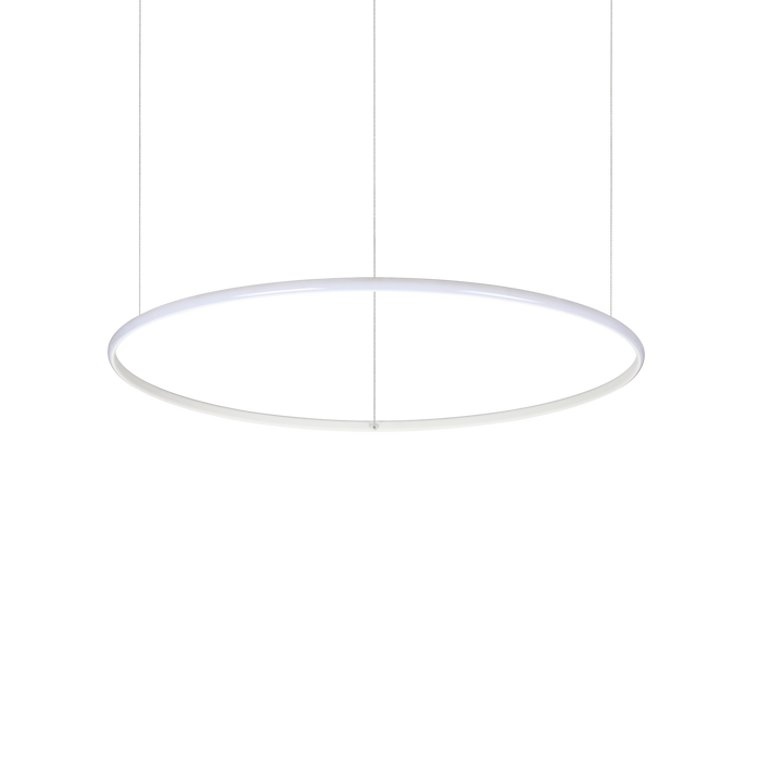 Lustra HULAHOOP Ideal Lux, LED 41W, Alb