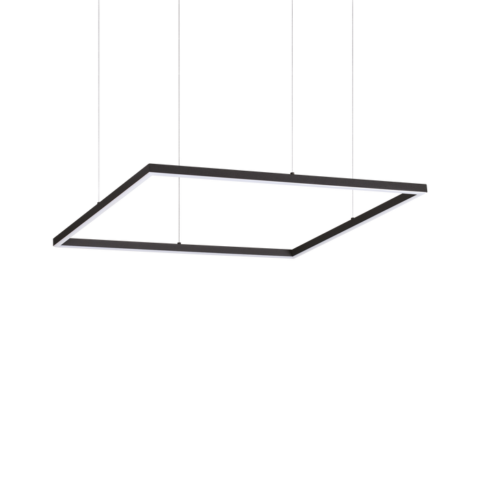 Lustra ORACLE SLIM Ideal Lux, 41W, D70, Square, 3000K, Negru