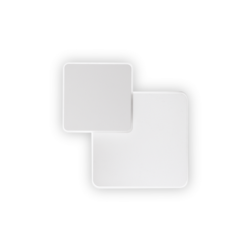 Aplica POUCHE Ideal Lux, LED 14W, Alb, L 250 x H 250 x P 50 mm