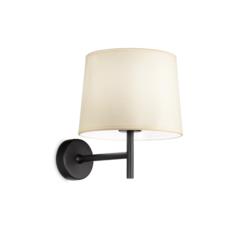 Aplica SET UP Ideal Lux, E27 max1 x 42W, L 85 x H 160 x P 190 mm, Negru