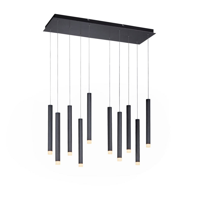 Lustra Paul Neuhaus BRUNO 10xLED Negru