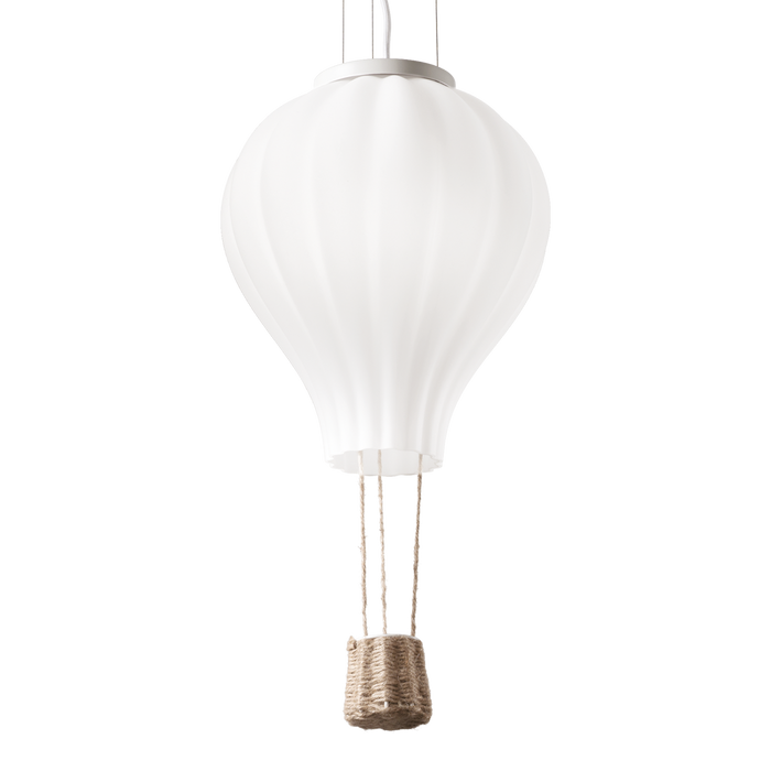 Lustra DREAM BIG Ideal Lux, E27 max 1 x 42W, Alb, D 420 x H min 1100 / max 2638 mm, 261195