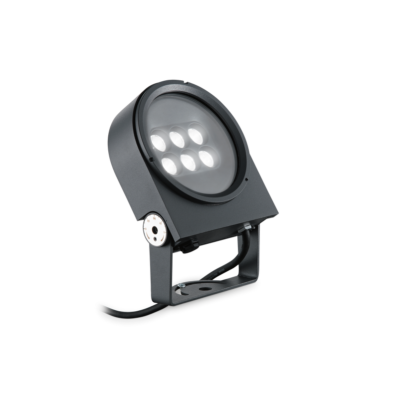 Spot Ideal Lux Ulex, Antracit, LED, Ø13 cm