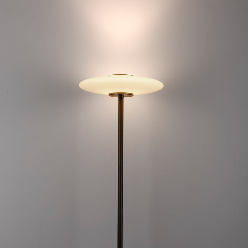 Lampadar Paul Neuhaus PURE VITRUM 2xLED Maro Metalic
