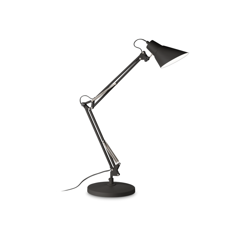 Veioza SALLY Ideal Lux, E27 max 1 x 42W, Negru, L 230 x H 580 x P 360 mm