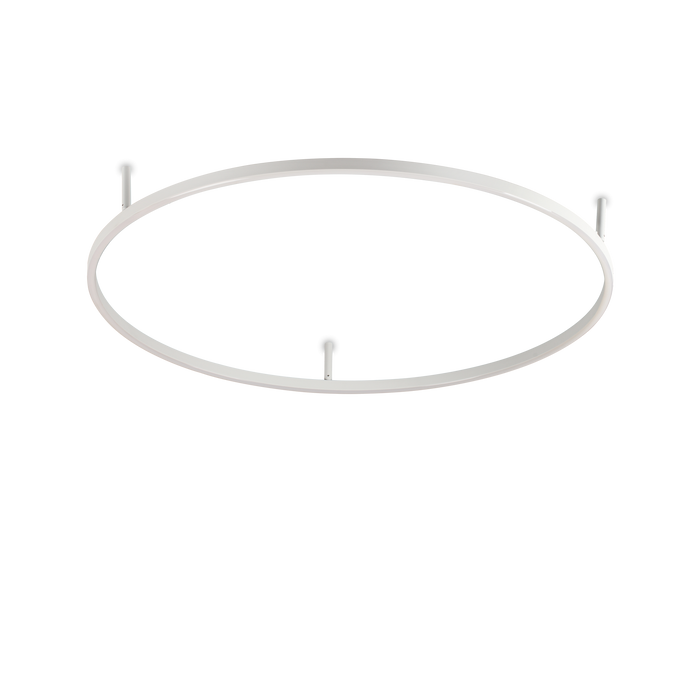Plafoniera/Aplica ORACLE SLIM Ideal Lux, LED 55W, Rotund 3000K, Alb