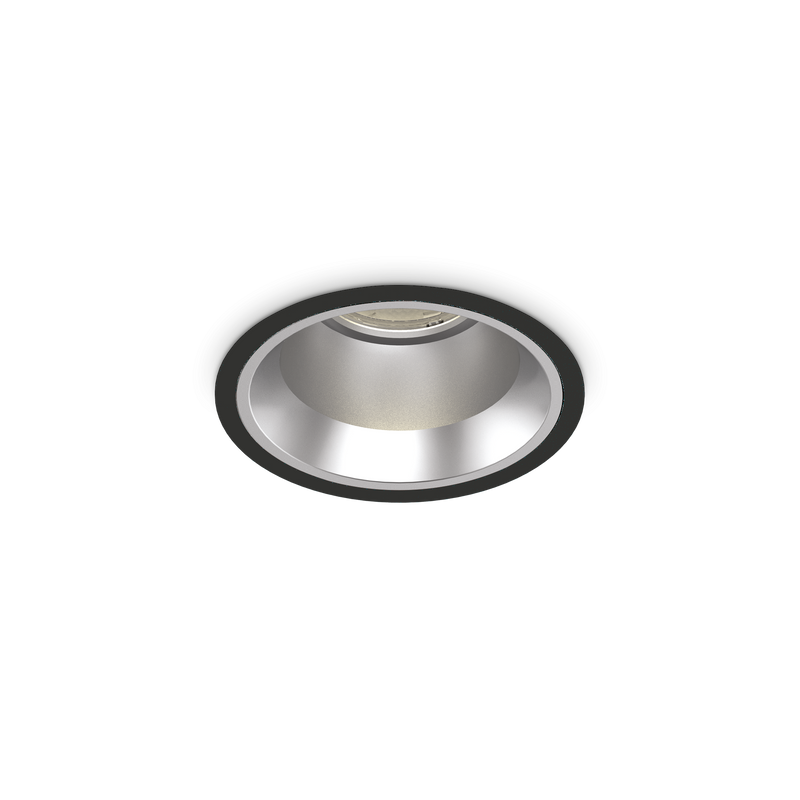 Spot Încastrat Ideal Lux Off, Negru, LED, Ø11 cm