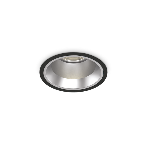 Spot Încastrat Ideal Lux Off, Negru, LED, Ø11 cm