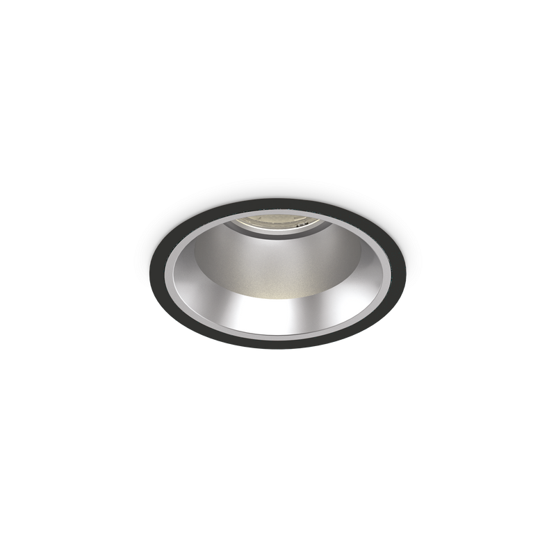 Spot Încastrat Ideal Lux Off, Negru, LED, Ø11 cm