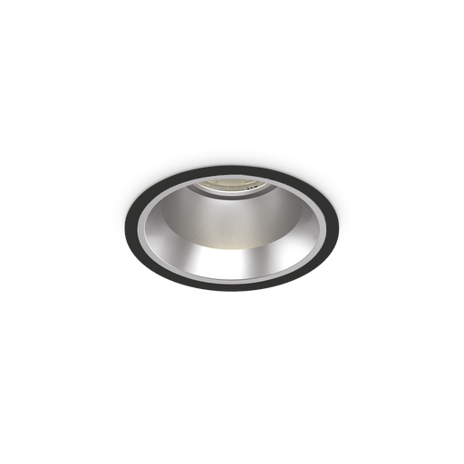 Spot Încastrat Ideal Lux Off, Negru, LED, Ø11 cm