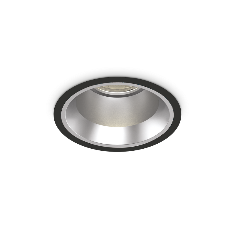 Spot Încastrat Ideal Lux Off, Negru, LED, Ø16.2 cm