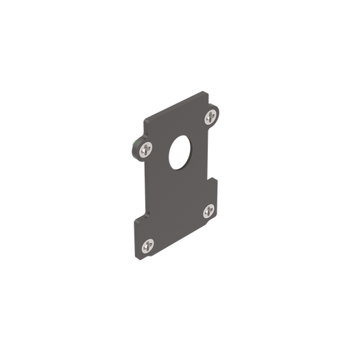 Accesoriu Iluminat Ideal Lux Ego, Negru, Ø3.6 cm