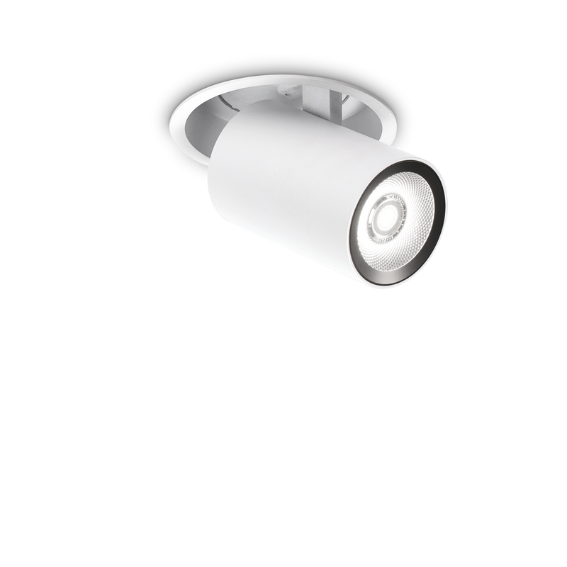 Spot Încastrat Ideal Lux Nova, Alb, LED, Ø10 cm