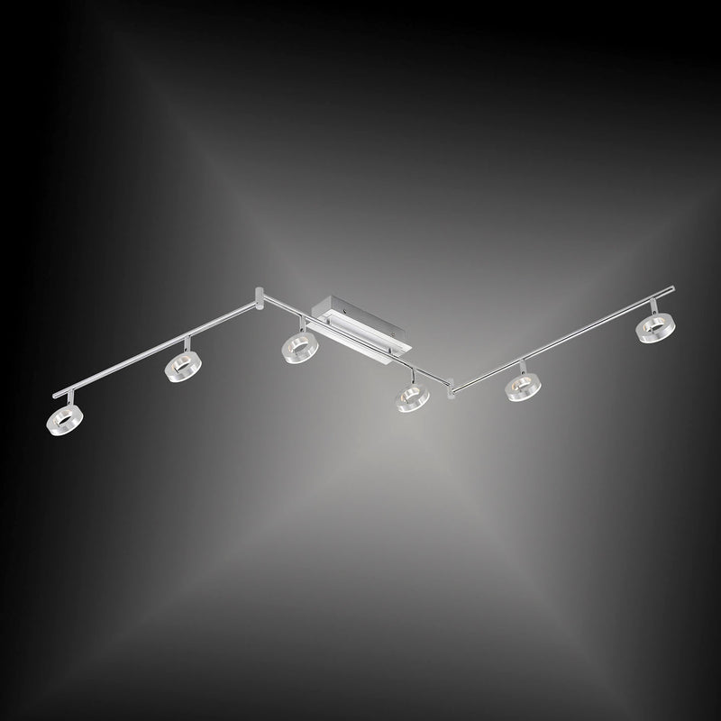 Plafoniera Paul Neuhaus SILEDA 6xLED Aluminiu