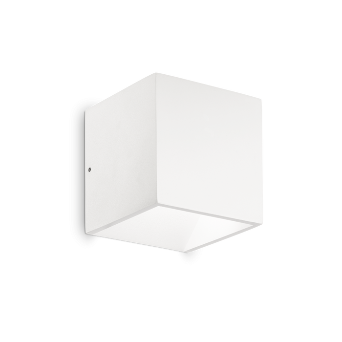 Aplica RUBIK Ideal Lux, 8,5W, L 100 x H 100 x P 100 mm, 3000K, Alb