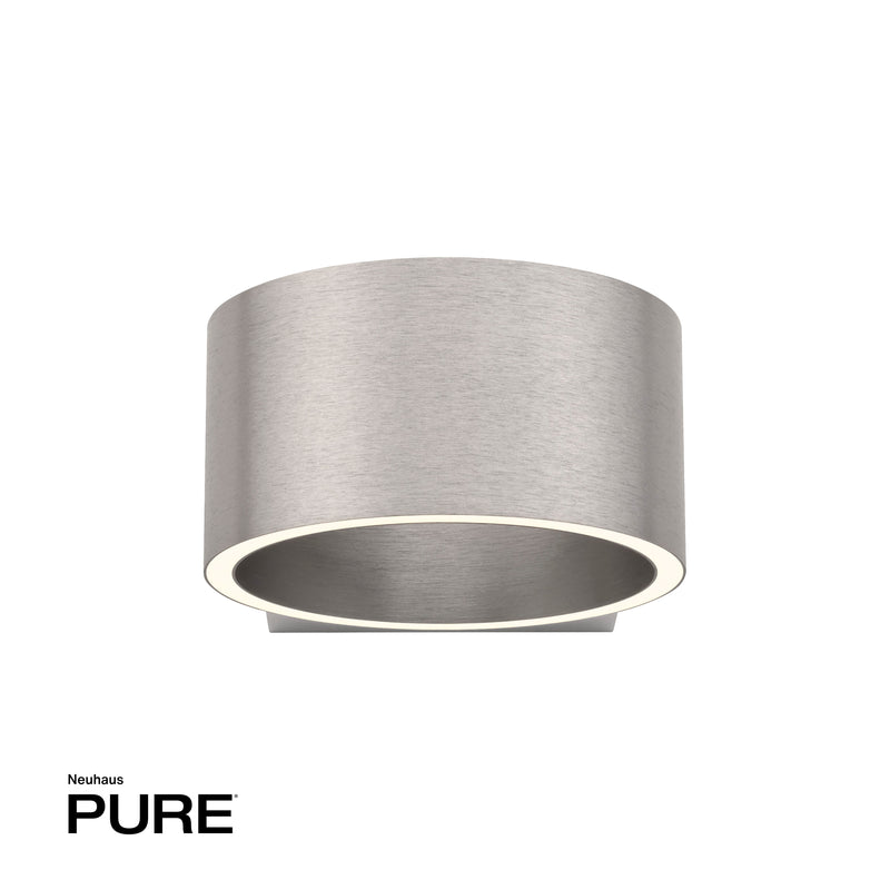 Aplica Paul Neuhaus PURE CLIPSE 2xLED Aluminiu