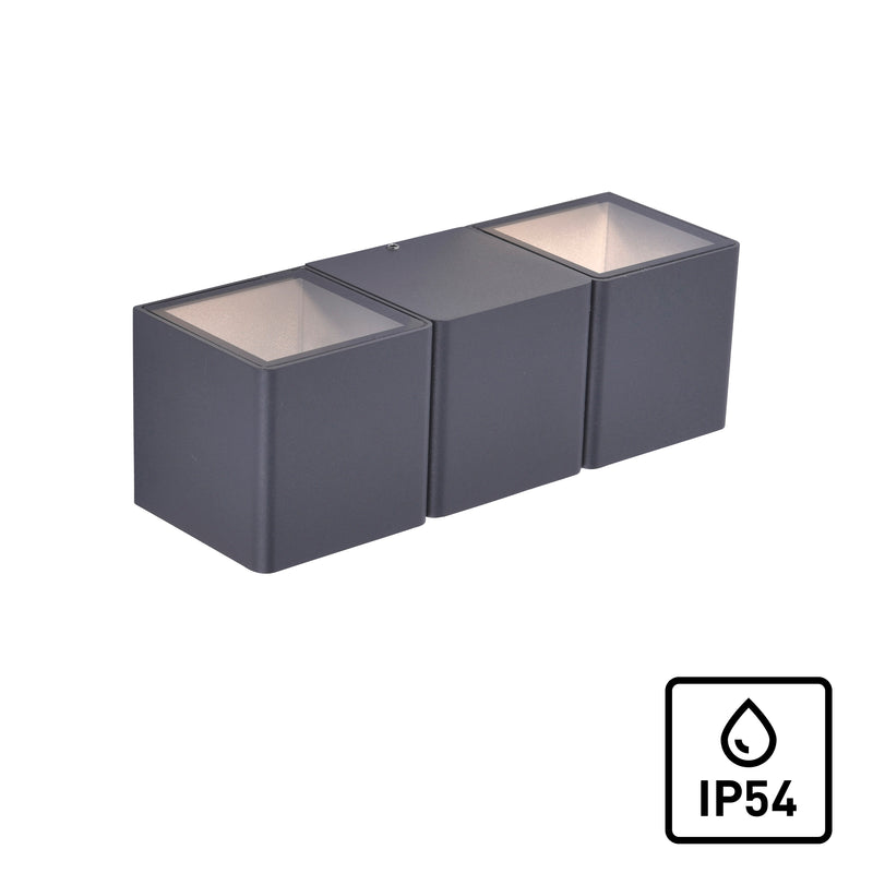 Aplica Paul Neuhaus MARCEL 2xLED Antracit