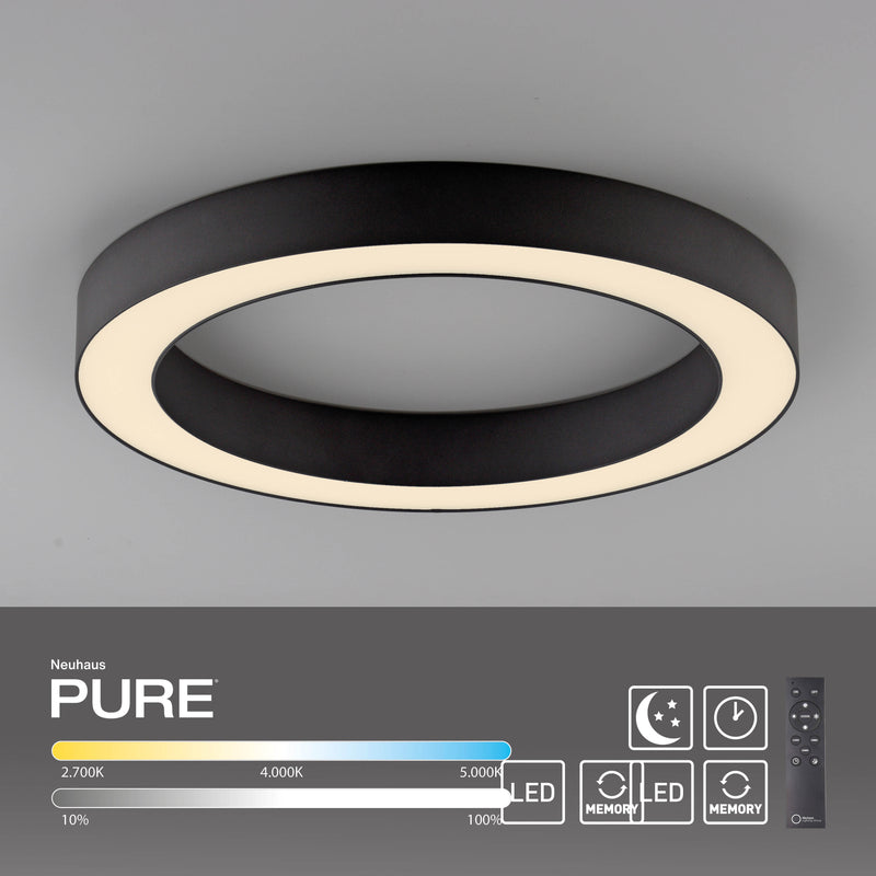 Plafoniera Paul Neuhaus PURE LINES ROUND LED Grafit