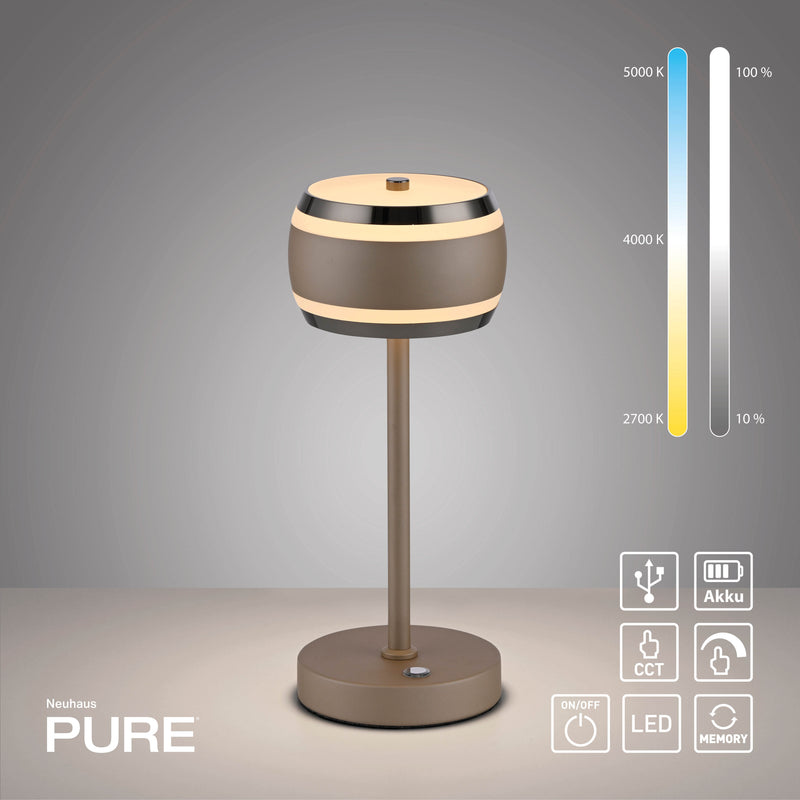 Veioza Paul Neuhaus PURE FALLING RINGS LED Maro
