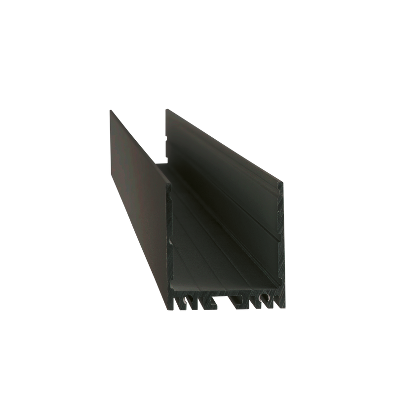 Profil LED Ideal Lux Slot, Negru, Ø300 cm