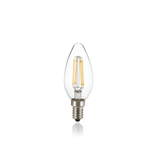Bec Ideal Lux Lampadine E14, Transparent, 0xE14, Ø3.5 cm, H9.8 cm