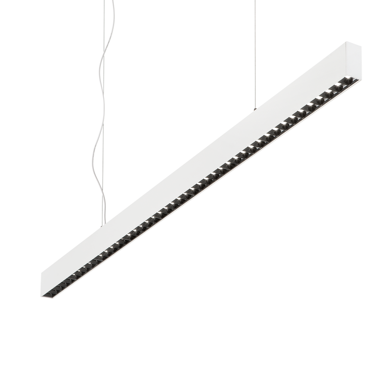 Profil LED Ideal Lux Office, Alb, LED, H31.5 cm