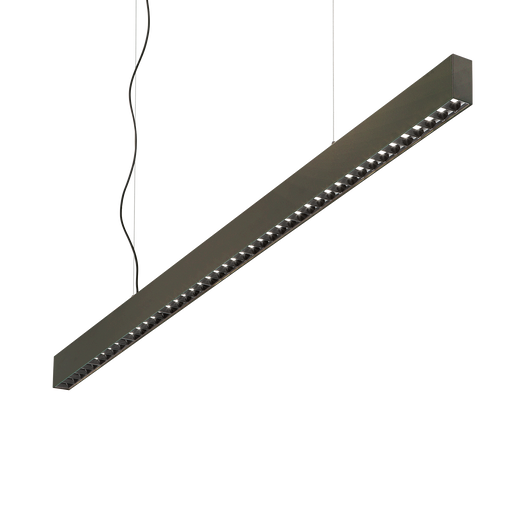 Profil LED Ideal Lux Office, Negru, LED, H31.5 cm