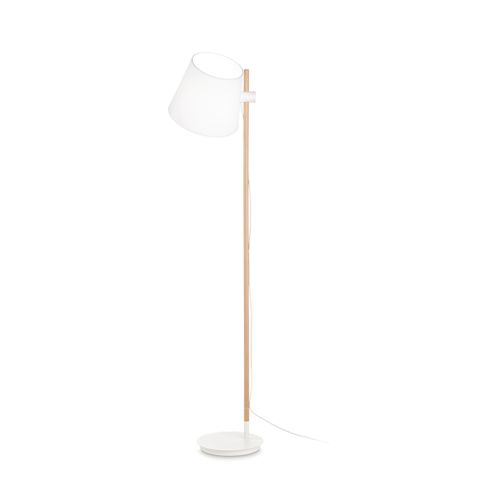 Lampadar AXEL Ideal Lux, E27 max 1 x 60W, Alb