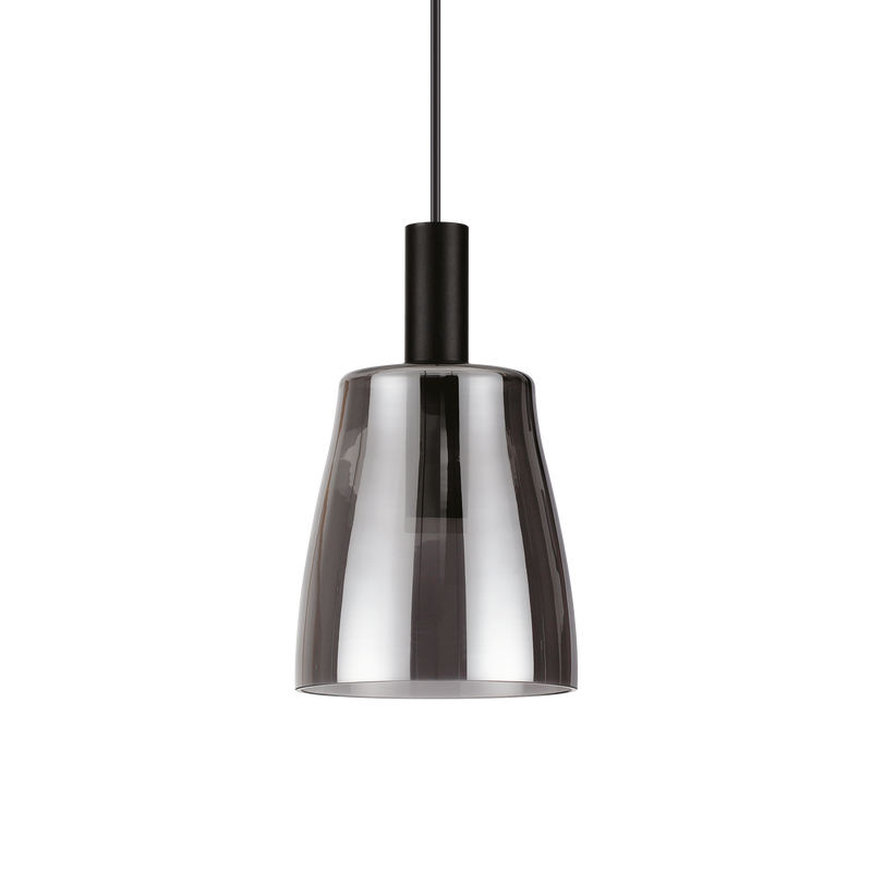 Lustra COCO Ideal Lux, LED 7W, Fumuriu, D 150 x H min 500 / max 2270 mm