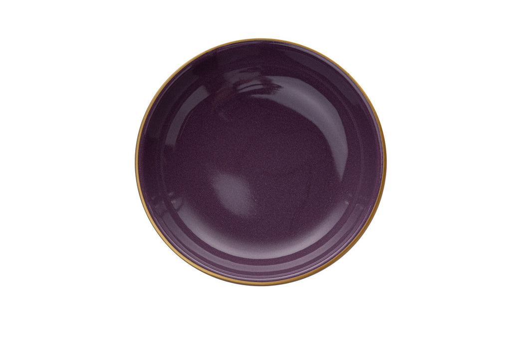 Set Boluri Ceramice pentru Sos (6 Bucati) Asi Home ST489 Purple Ceramica 13X13X3.3 cm