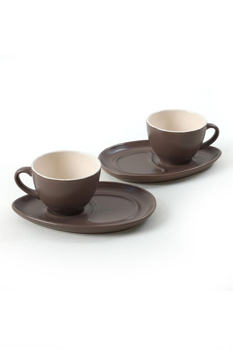 Set Cești de Cafea (4 Piese) Asi Home Maronites Ceramica 9X9 cm