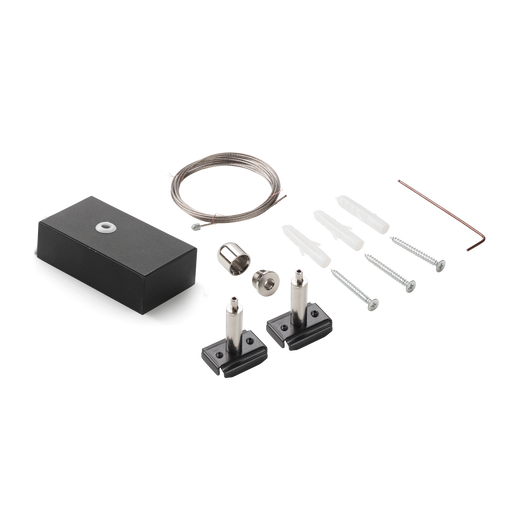 Accesoriu Iluminat Ideal Lux Ego, Negru, Ø10 cm, H4.5 cm