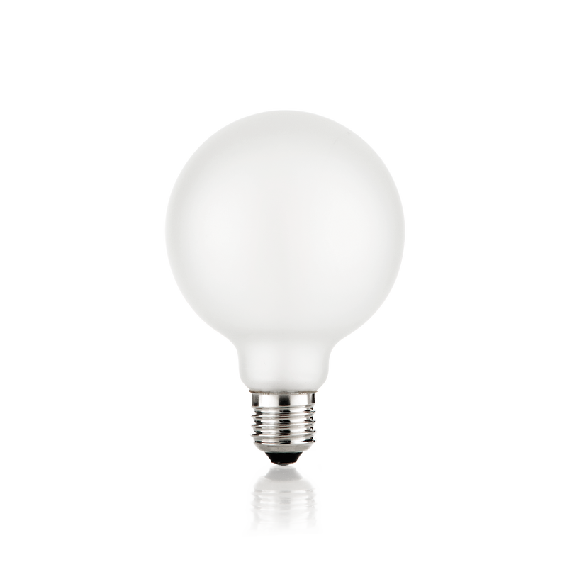 Bec Ideal Lux Lampadine E27, Alb, 0xE27, Ø9.5 cm, 8W