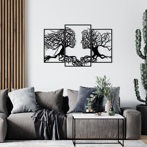 Accesoriu Iluminat Asi Home Love Tree, Negru, 116x71 cm