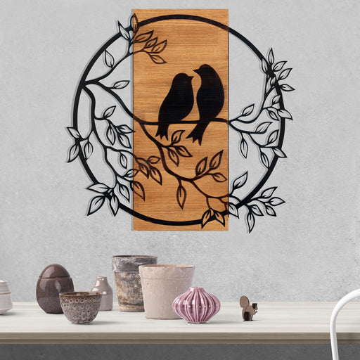 Accesoriu Iluminat Asi Home Birds In Love 1, Negru