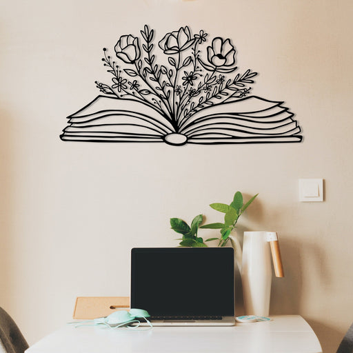 Accesoriu Iluminat Asi Home Culture Flower, Negru, 68x34 cm